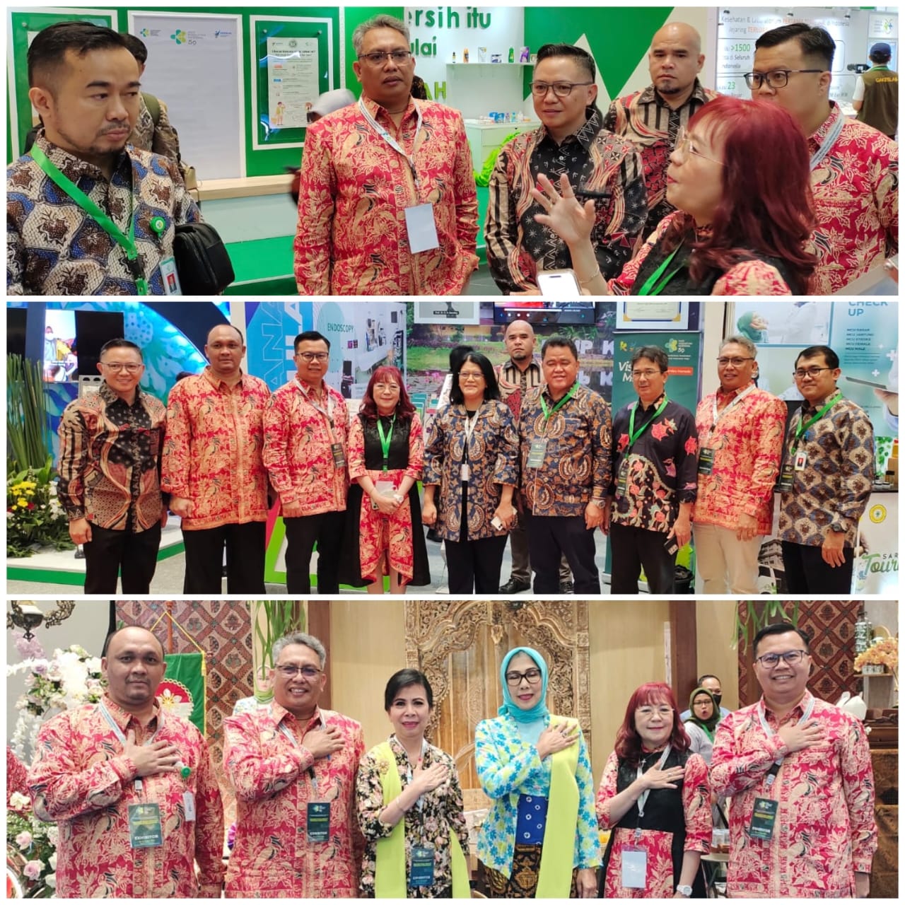 RSUP Prof Dr RD Kandou Manado yang mengikuti Pameran Inovasi Dan Teknologi Tranformasi Kesehatan dalam rangka Hari Kesehatan Nasional (HKN) Tahun 2023 di Jakarta berhasil mendapat 2 predikat Penghargaan.