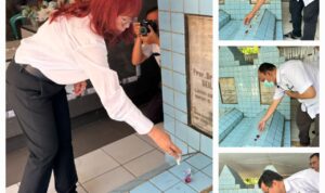 RSUP Prof Dr R.D Kandou Manado melakukan Ziarah ke makam mantan Direktur RSUP Kandou, Kamis (02/11)