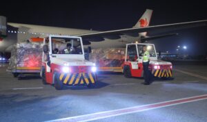 Jakarta - Satu pesawat carter Lion Air A 330 diberangkatkan untuk membawa bantuan kemanusiaan bagi masyarakat Palestina.