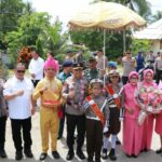 Kapolda Sulawesi Utara Irjen Pol Setyo Budiyanto bersama Wakapolda Brigjen Pol Jan de Fretes dan sejumlah PJU Polda Sulut melakukan kunjungan kerja ke Polres Kepulauan Talaud, Senin (13/11/2023).