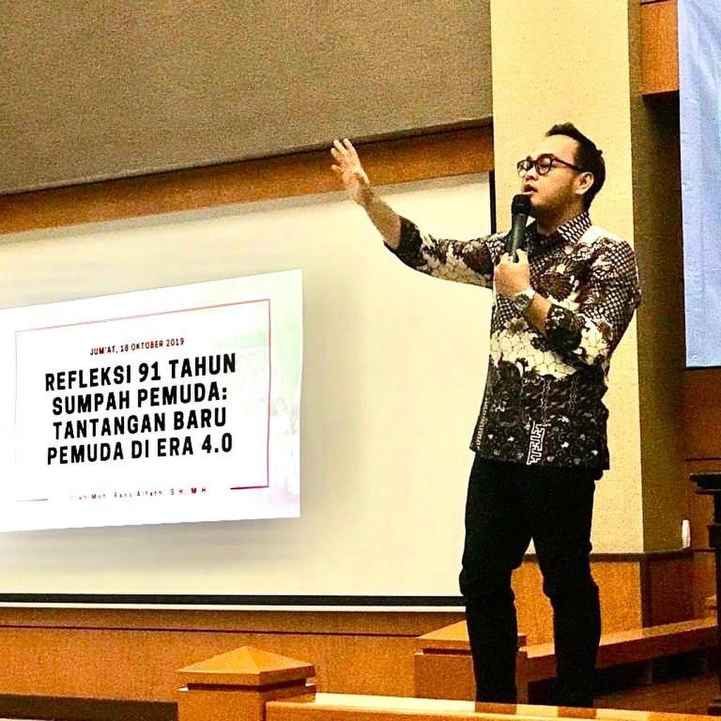 Anggota Komisi III DPR Fraksi PKB Mohammad Rano Alfath