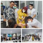 Plt Dirut RSUP Prof Dr R.D Kandou Manado, Dr. dr Ivonne Rotty,M.Kes dan tim.