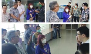Direktur Utama (Dirut) Rumah Sakit Umum Pusat (RSUP) Prof Dr R.D Kandou Manado, Dr dr Ivonne Rotty M.Kes, Selasa (28/11/2023) melakukan pantauan di gedung Pusat Pelayanan Jantung dan Otak Terpadu RSUP Kandou.