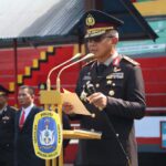 Kapolda Sulawesi Utara (Sulut) Irjen Pol Setyo Budiyanto memimpin upacara peringatan Hari Bela Negara ke-75 Tahun 2023, pada Selasa (19/12) pagi, di lapangan Sekolah Polisi Negara (SPN) Polda Sulut, Karombasan, Kota Manado.