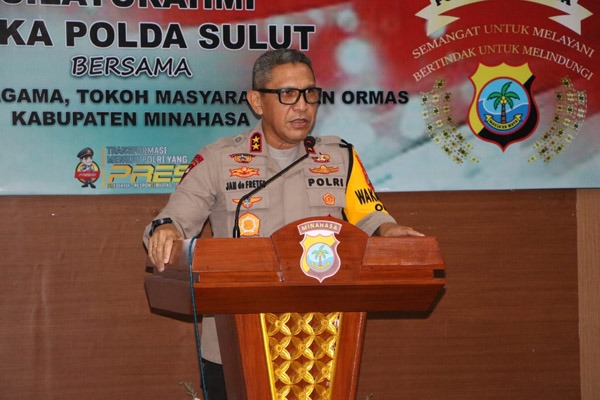 Wakapolda Sulawesi Utara (Sulut) Irjen Pol Jan de Fretes