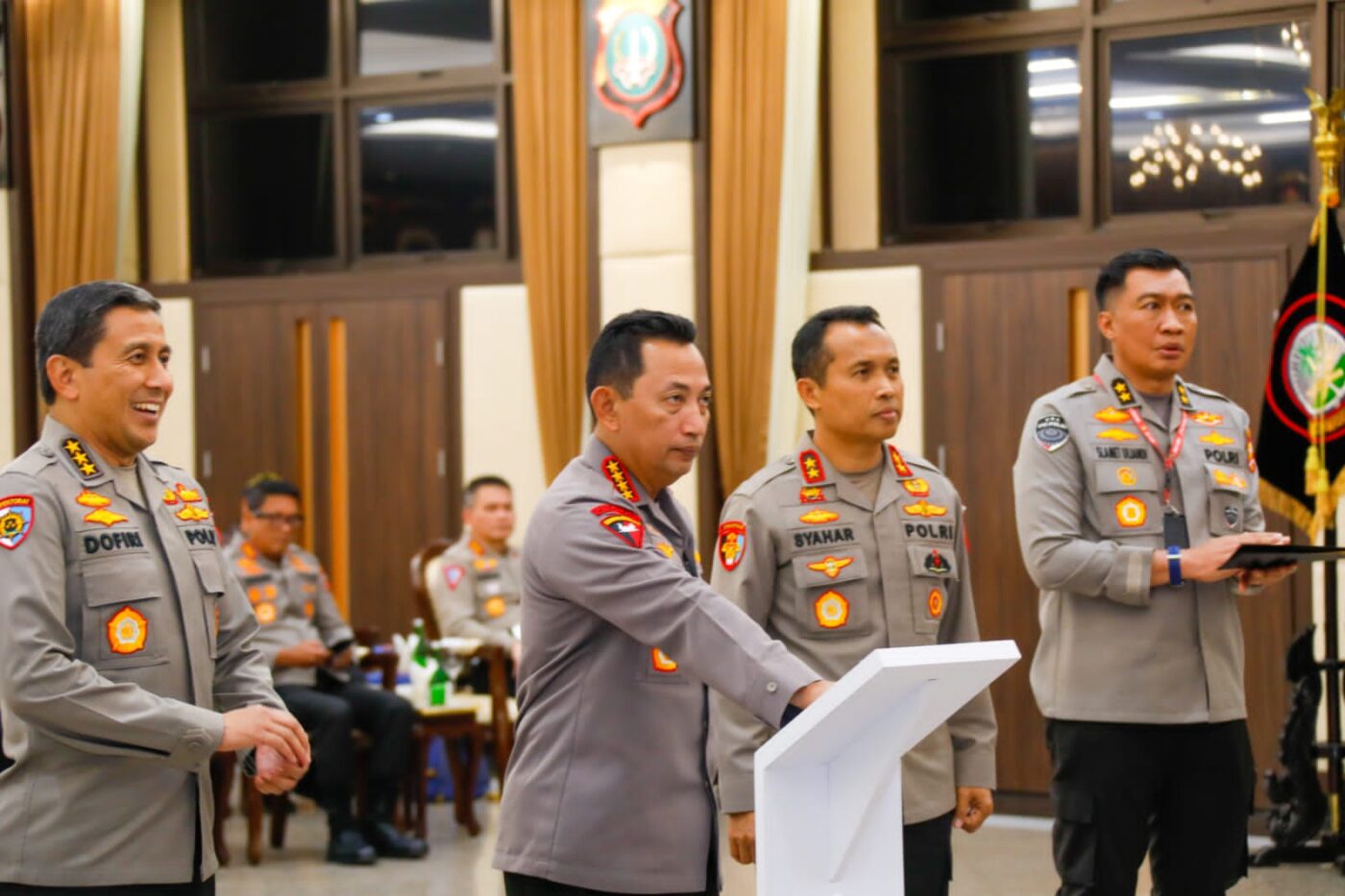 Kapolri Jenderal Polisi Drs. Listyo Sigit Prabowo.