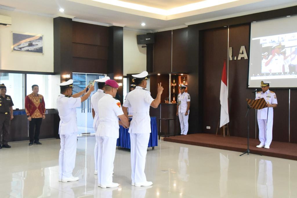 Komandan Lantamal VIII Laksamana Pertama TNI Nouldy J. Tangka, S.A.P., M.Tr.Opsla., CHRMP 
