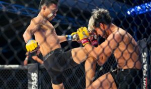 Pertandingan spektakuler di Cage Warrior 165 di San Diego Amerika Serikat pada tanggal 16 Desember 2023 kemarin, antara Praka Ronal Siahaan (INA) melawan Andrew Cabrera (USA).