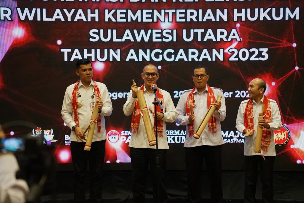 Kepala Kantor Wilayah Kementerian Hukum dan HAM Sulawesi Utara Ronald Lumbuun