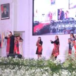 Universitas Sam Ratulangi (Unsrat) Manado menggelar Pentas Budaya Pertukaran Mahasiswa Merdeka 3 Inbound, Selasa (05/12/2023).