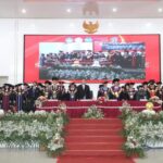 Puncak Dies Natalis Ke-62 Unsrat berlangsung di Auditorium Unsrat (Foto : Dok. Unsrat)