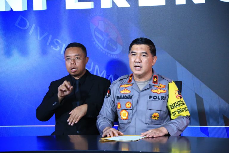 Karo Penmas Divisi Humas Polri Brigjen Pol. Ahmad Ramadhan