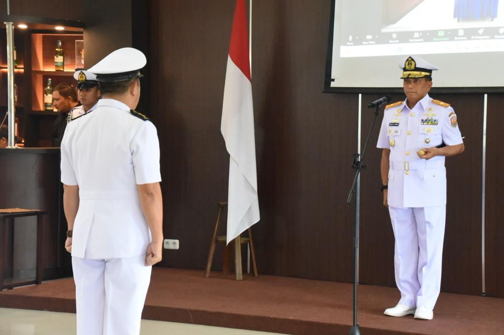 Komandan Lantamal VIII Laksamana Pertama TNI Nouldy J. Tangka, S.A.P., M.Tr.Opsla., CHRMP 