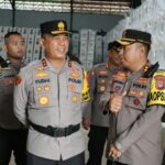 Cek Gudang Logistik KPU dan Kunjungi Bawaslu Minut Kapolda Sulut Didampingi Kapolres Minut