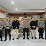 Kapolres Minahasa Selatan (Minsel) AKBP Feri R. Sitorus, SIK, MH; melaksanakan tugas perdananya dengan mengunjungi Kantor KPU Kab. Minsel serta meninjau gudang KPU Minsel, Rabu siang (03/1/2024).