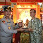 Tiga organisasi keagamaan di Sulawesi Utara mendapat kunjungan silaturahmi dari Kapolda Sulawesi Utara Irjen Pol Yudhiawan didampingi sejumlah pejabat utama Polda Sulut, Jumat (12/1/2024).