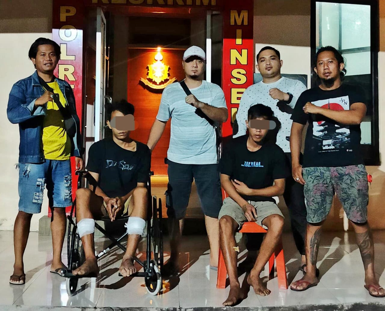 Lakukan, Tim Resmob Sat Reskrim Polres Minahasa Selatan (Minsel) bersama personel Polsek Tenga berhasil mengamankan 2 (dua) orang terduga pelaku kasus penganiayaan, Sabtu (13/1/2024).