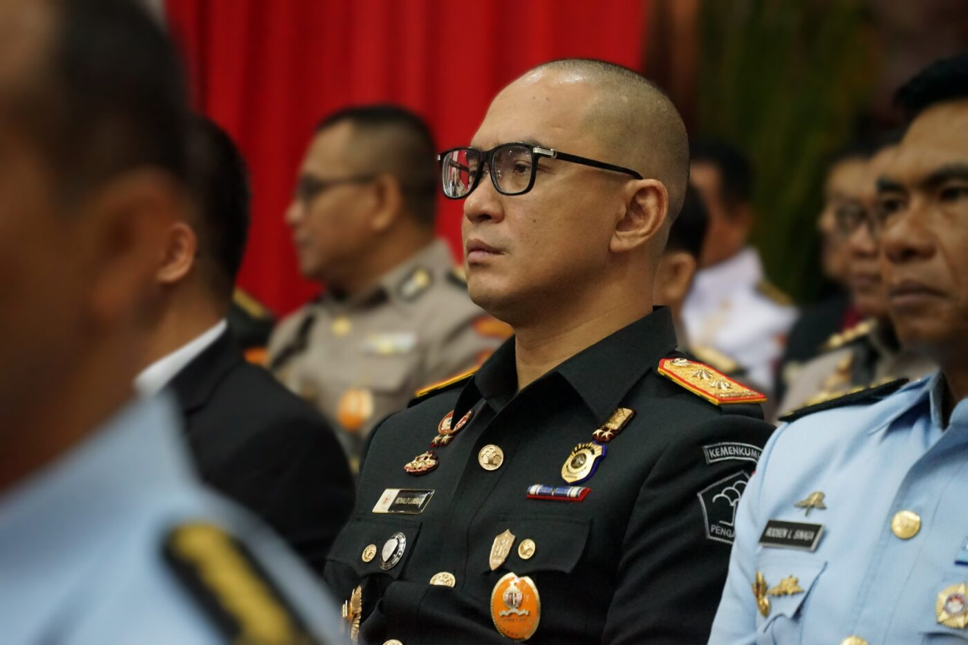 PPRA LXVI Tahun Ajaran 2024 Program Pendidikan Reguler Angkatan yang diselenggarakan oleh Lembaga Lembaga Ketahanan Nasional Republik Indonesia (Lemhannas Rl) Kepala Kantor Wilayah Kemenkumham Sulawesi Utara Ronald Lumbuun. 