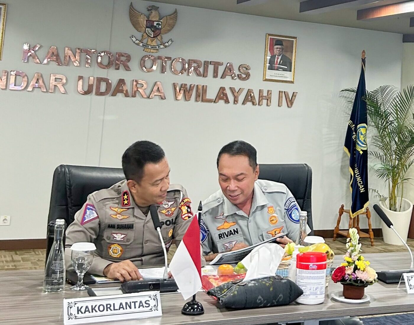 Asistensi, Jasa Raharja dan Korlantas Polri menggelar kegiatan Asistensi Rekayasa Lantas di Wilayah Hukum Polda Bali, pada Selasa (09/01/2024).