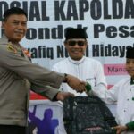Serahkan Bansos di Pesantren Asy Syafiq Nurul Hidayah Sea, ini Pesan Kapolda Sulut