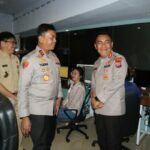 Kunjungi Kantor Walikota Manado, Kapolda Pantau Kota Melalui CCTV dan Cek Ruangan Command Center
