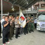 Monitoring pendistribusian logistik Pemilu Tahun 2024 di wilayah Kabupaten Minahasa Selatan dilakukan Kapolda Sulawesi Utara Irjen Pol Yudhiawan bersama perwakilan Forkopimda Sulut, Ketua KPU Sulut dan Ketua Bawaslu Sulut, Senin (12/2/2024) siang.