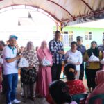 Ribuan Paket Sembako Disalukan PLN Sulutenggo di Desa Nain Minut