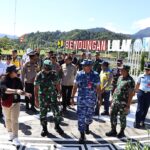 Danlanudsri Tinjau Lokasi Kunker Presiden RI di Provinsi Sulut