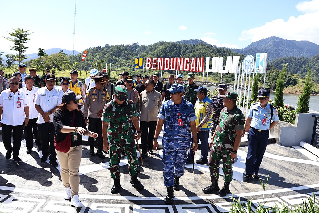 Danlanudsri Tinjau Lokasi Kunker Presiden RI di Provinsi Sulut