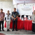 Bupati Minahasa Selatan Franky Donny Wongkar, SH., menghadiri kegiatan peluncuran program Community ASF Biosecurity Intervention (CABI) di wilayah percontohan Provinsi Sulawesi Utara, peternak babi skala mikro-kecil di Kabupaten Minahasa Selatan, bertempat di BPU Desa Paslaten Satu Kecamatan Tatapaan. Kamis (21/3/2024).