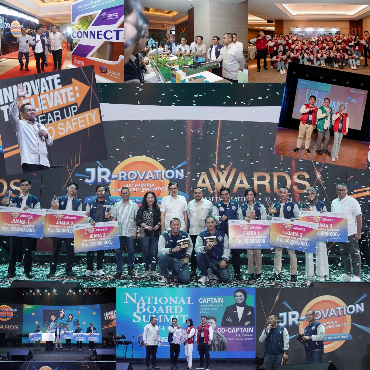 Puncak Kompetisi Inovasi Keselamatan  Lantas Terbesar di Indonesia Digelar Jasa Raharja