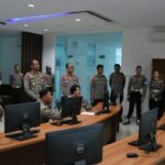 Arus Lalu Lintas Dipantau Kapolda Melalui RTMC Ditlantas Polda Sulut