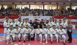 Dankorbrimob Buka Kejurnas Taekwondo Kapolri Cup Ke-5 Tahun 2024