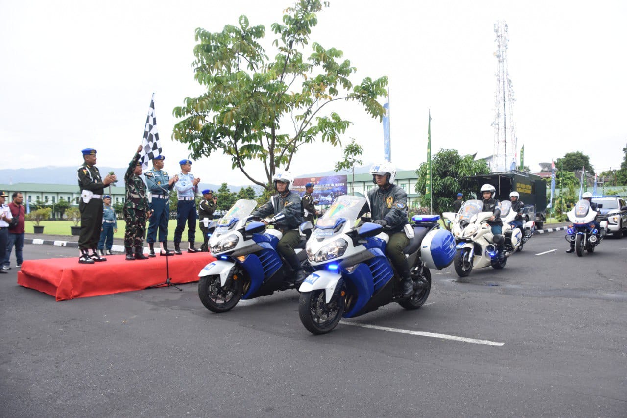 Kodam XIII/Merdeka menggelar Upacara Operasi Gaktib dan Operasi Yustisi POM TNI TA 2024, bertempat di Lapangan Makodam XIII/Merdeka