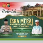 Ustad Das’ad Latif Dihadirkan Polda Sulut dalam Acara Memperingati Isra Mikraj dan Istighosah