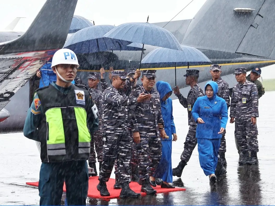 Kadisops Lanudsri Sambut Kedatangan Danpuspenerbal