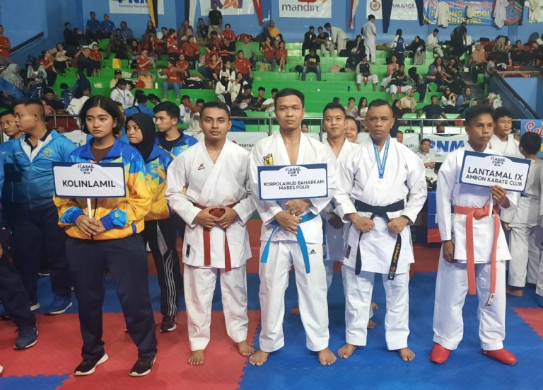 Karateka Korpolairud Baharkam Polri Torehkan Prestasi Pada Kejuaraan Kasal Cup 2024