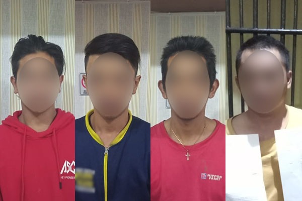 Polda Sulut Komplotan Pencuri Tiang Jaringan Fiber Optic Diamankan Tim Resmob Polda Sulut