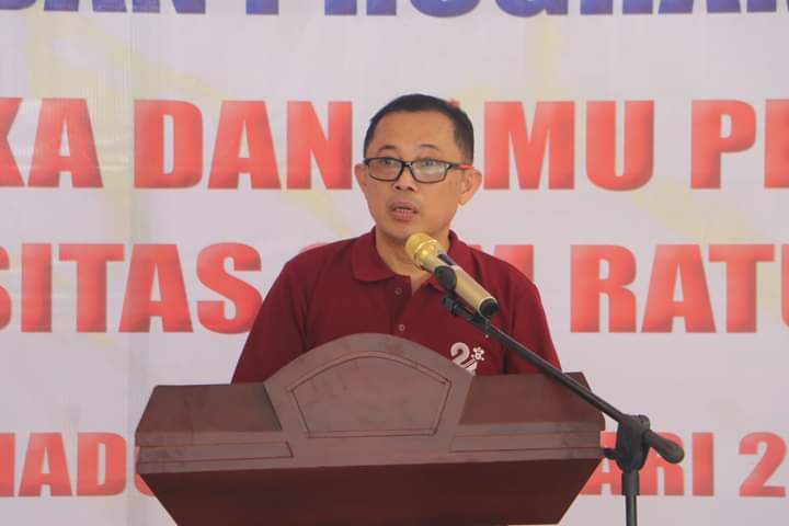 Pembukaan Dies Natalis Ke - 26 FMIPA Universitas Sam Ratulangi (Unsrat) Manado,Selasa (27/02/2024).