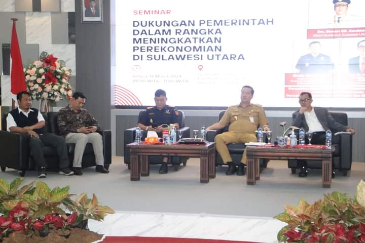 Seminar Dukungan Pemerintah Dalam Rangka Meningkatkan Perekonomian di Sulut