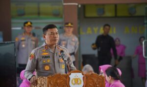 Kapolda Sulawesi Utara Irjen Pol Yudhiawan melaksanakan kunjungan kerja ke wilayah hukum Polres Bolaang Mongondow Selatan (Bolsel), Sabtu (27/4/2024) pagi.