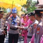 Kapolda Sulawesi Utara (Sulut) Irjen Pol Yudhiawan melakukan kunjungan kerja di Polres Bolaang Mongondow Timur, pada Jumat (26/4/2024).
