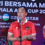 Nobar semifinal Piala Asia U-23 antara Timnas Indonesia U-23 melawan Timnas Uzbekistan U-23 pada hari ini, Senin (29/4/2024) digelar Divisi Humas Polri.