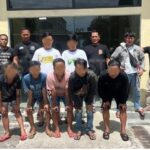 Tim Bravo Polresta Manado Amankan 7 Pelaku Keributan di Kelurahan Banjer