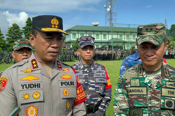 TNI-Polri Siap Kawal Kunjungan Wapres RI di Sulawesi Utara