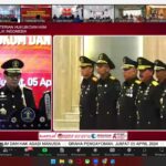 Menteri Hukum dan Hak Asasi Manusia Republik Indonesia Yasonna H. Laoly melantik Pimpinan Tinggi dan Pejabat Fungsional Ahli Utama di Lingkungan Kementerian Hukum dan HAM, Jumat (05/04).