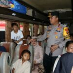 Rombongan Mudik Gratis Lebaran 1445 H Dilepas Kapolda Sulut