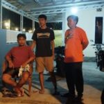 Polsek Tuminting bersama anggotanya melaksanakan kegiatan inovatif mereka yang dikenal sebagai “ba ron-ron kampong”.