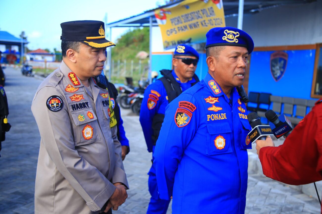 Direktorat Kepolisian Air dan Udara (Ditpolairud) Polda Bali menyiagakan dua kapal dan tiga unit helikopter dalam rangka pengamanan kegiatan KTT World Water Forum (WWF) ke-10 di Bali.