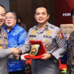 Divisi Humas Polri mengelenggarakan dialog publik 'Perkuat Persatuan Bangsa, Lanjutkan Agenda Pembangunan Nasional Menyongsong Indonesia Emas 2045" di Veranda Hotel Pakubuwono, Jakarta Selatan, Rabu (29/5/2024).